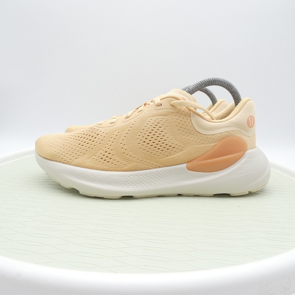 Lululemon Shoes - Lululemon Beyondfeel Running Shoes Haye Light Ivory Peach LW9FGCS Womens 8.5